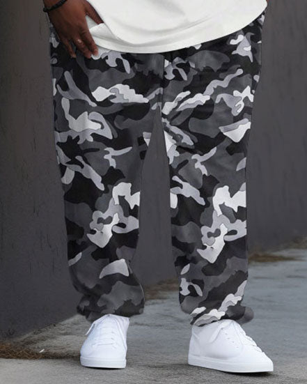 Big & Tall Streetwear Two-piece Set for big men view 3