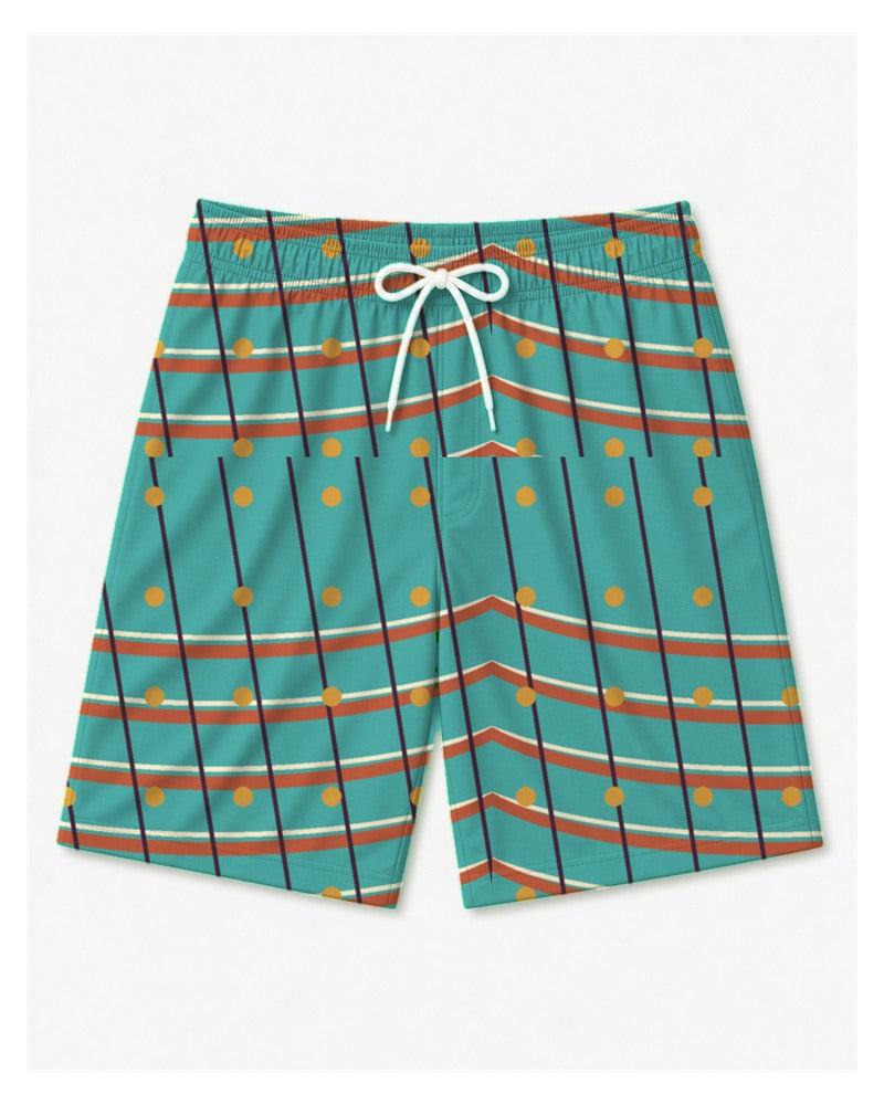 Big & Tall Canyon Drift Digital Print T-Shirt and Shorts Set Shorts