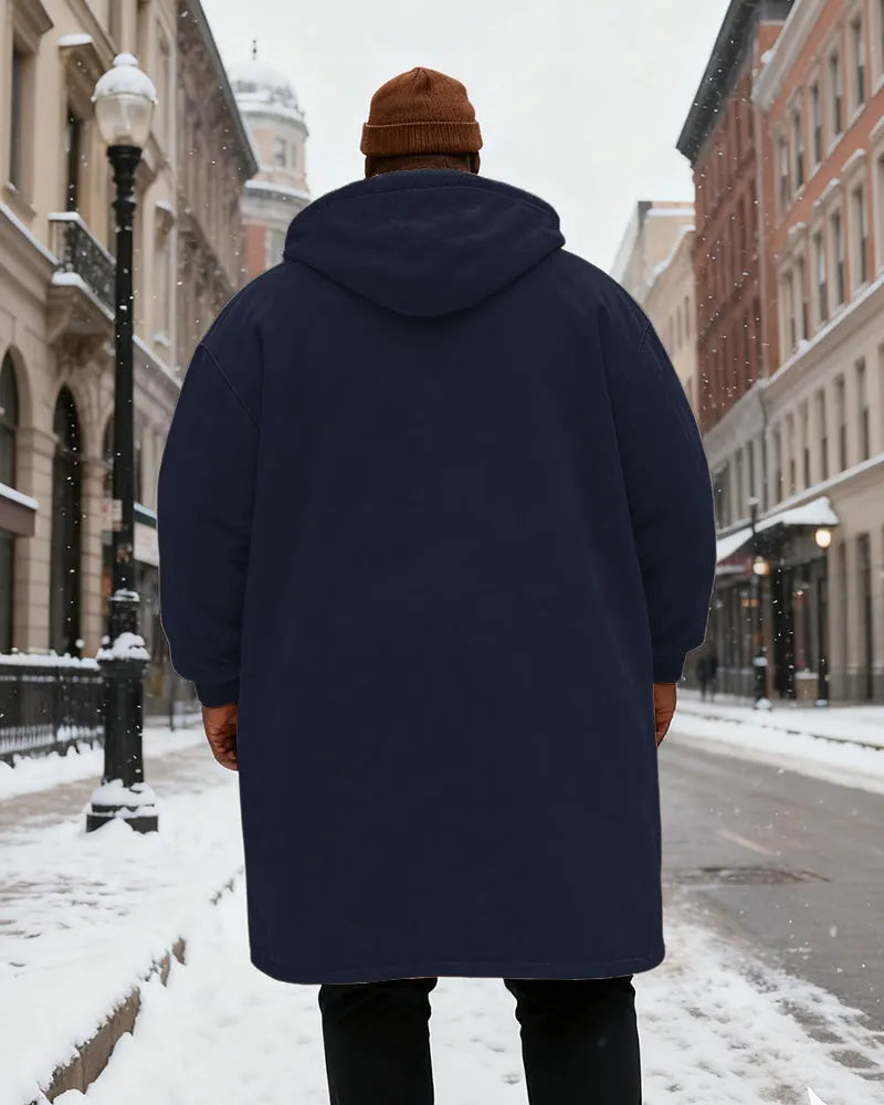 Big & Tall Solid Color Hoodie for big men view 13