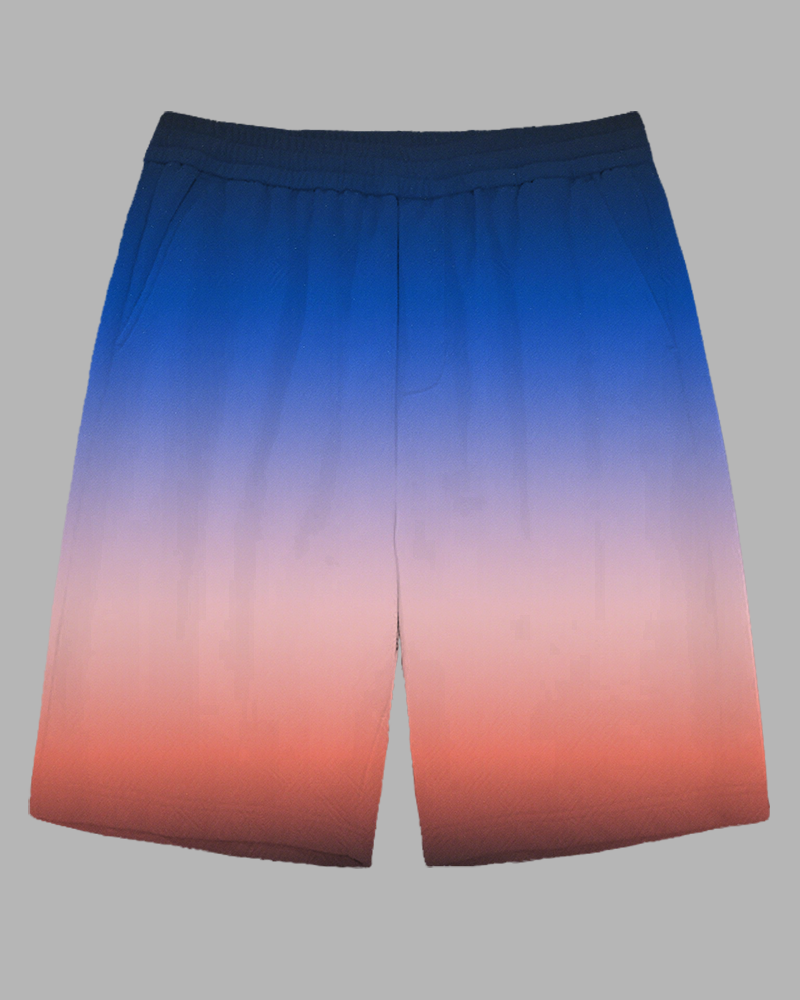 Big & Tall Gradient Shorts for big men