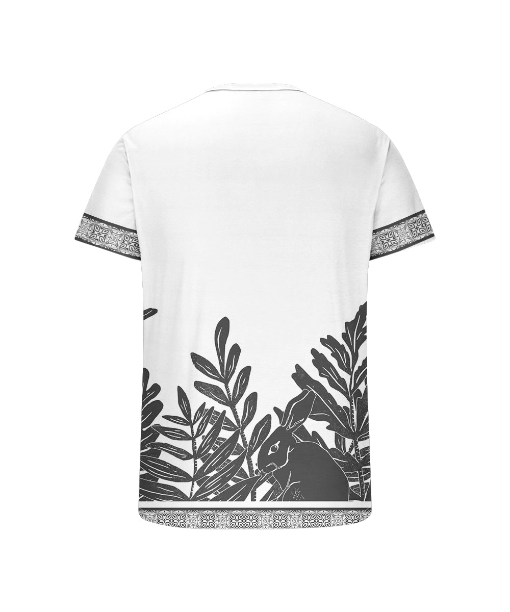 Big & Tall Hawaiian Graphic T-Shirt for big men view 5