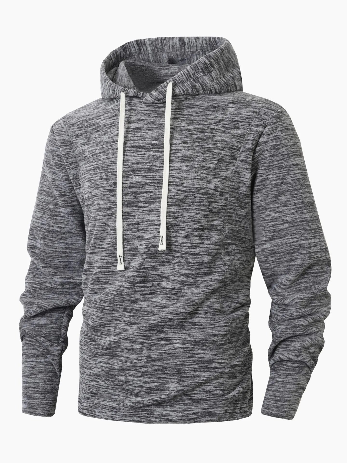 Big & Tall Solid Color Athletic Hoodie for big men view 27