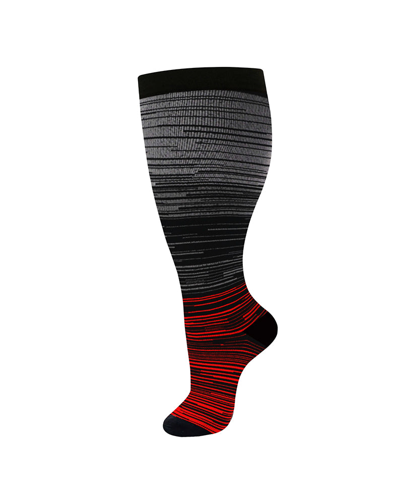 Big & Tall Gradient Striped Athletic Men's Clothing for big men view 6
