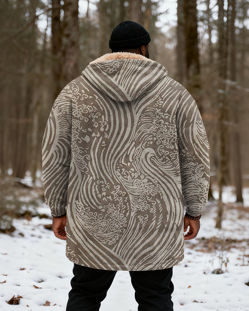 Big & Tall Streetwear Vintage Hoodie for big men view 3