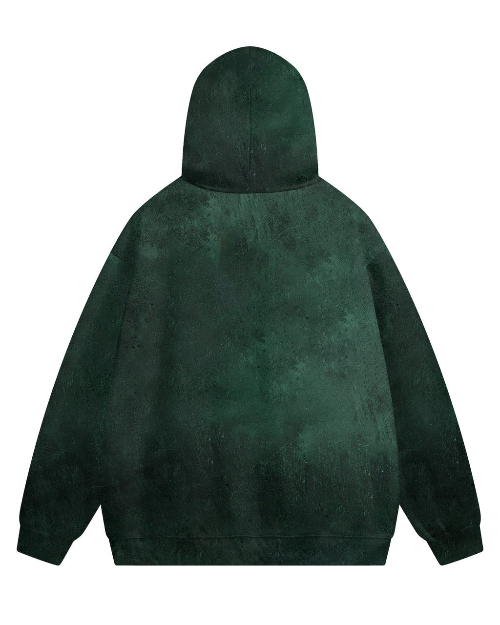Big & Tall Green Streetwear Hoodie Sweatpants Set for big men view 4