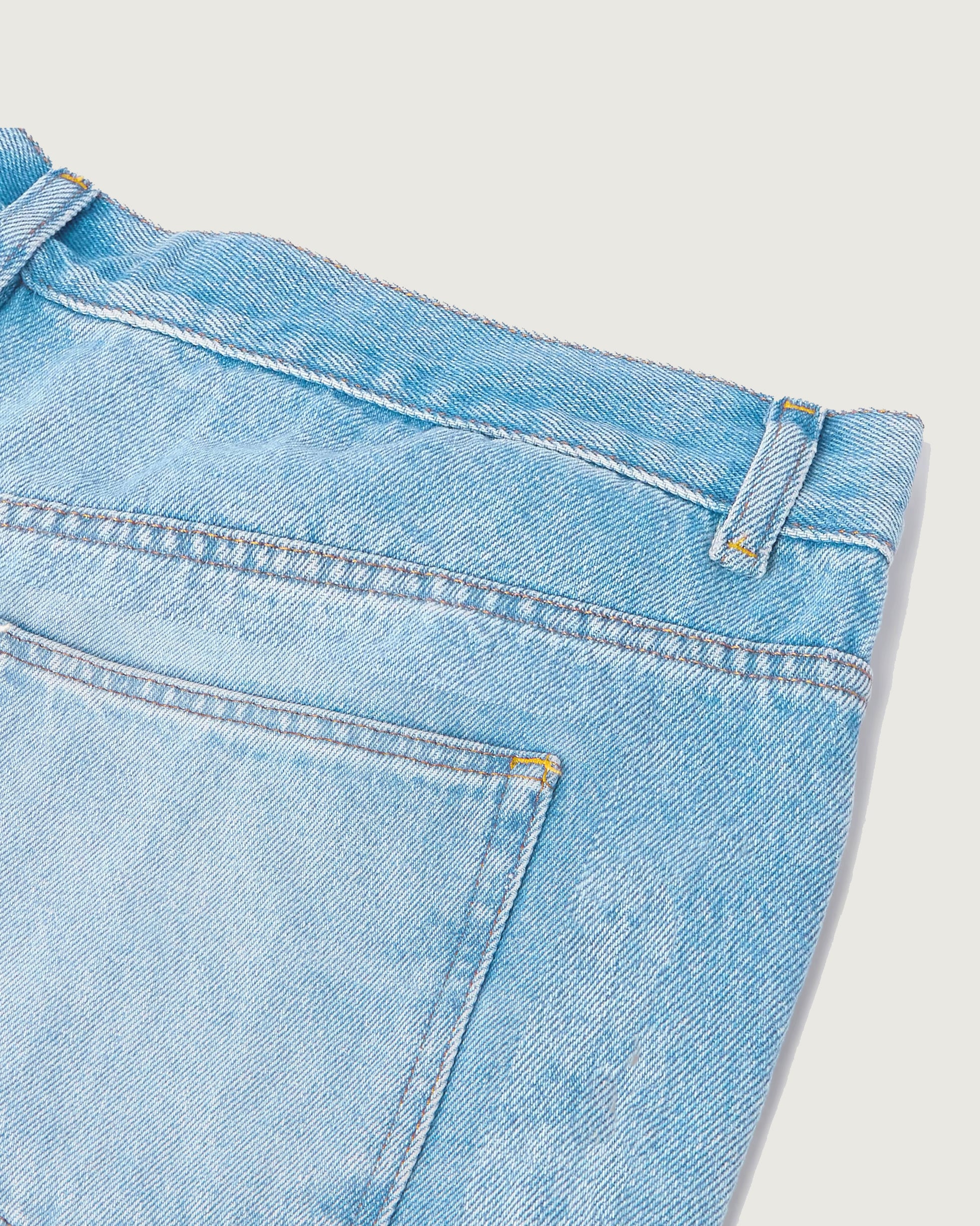 Big & Tall Denim Graphic Streetwear Jeans for big men view 3