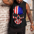 Big & Tall Graphic Tank Top for big men view 2