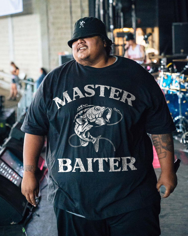 Big & Tall Graphic Streetwear T-Shirt for big men view 1