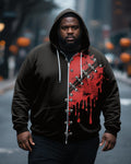 Big & Tall Graphic Hoodie for big men view 1