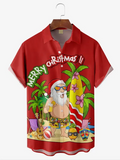 Big & Tall Hawaiian Short Sleeve Shirt for big men view 2