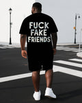 Big & Tall Graphic Two-piece Set for big men view 1