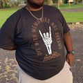 Big & Tall Streetwear Skull T-Shirt for big men view 2