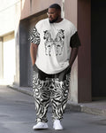 Big & Tall Streetwear Two-piece Set for big men view 1