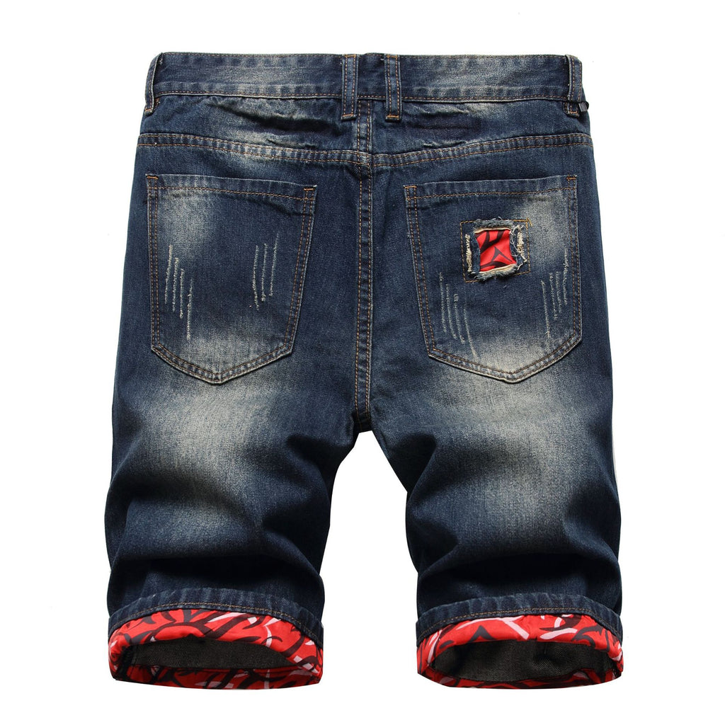Big & Tall Denim Graffiti Streetwear Jeans for big men view 3