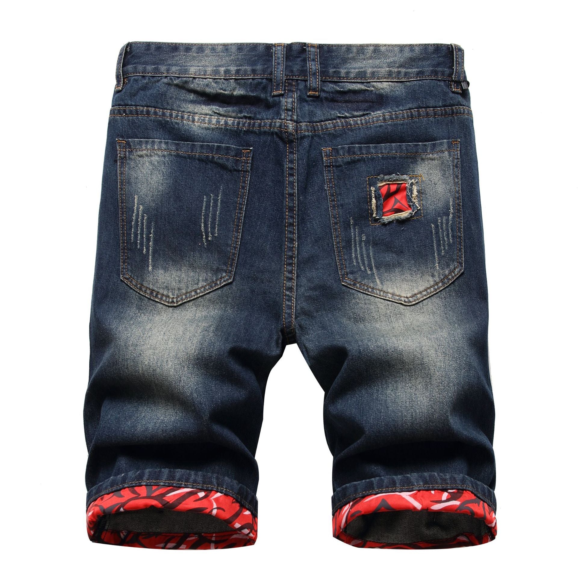 Big & Tall Denim Graffiti Streetwear Jeans for big men view 3