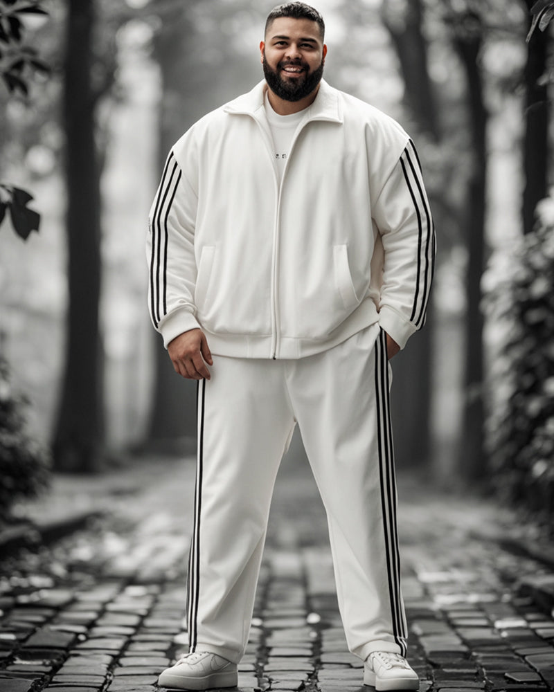 Big & Tall Athletic Two-piece Set for big men view 1