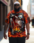 Big & Tall Skull T-Shirt for big men