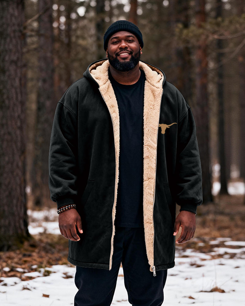Big & Tall Graphic Hoodie for big men view 3