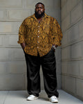 Big & Tall Vintage Two-piece Set for big men view 1