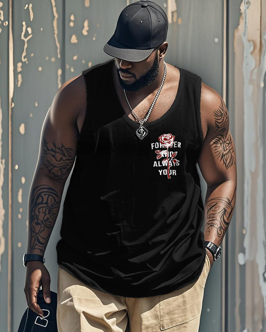 Big & Tall Graphic Streetwear Men's Clothing for big men view 3
