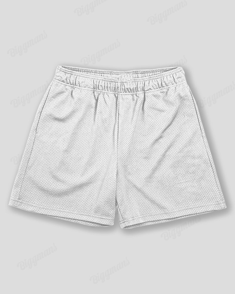 Big & Tall Solid Color Athletic Shorts for big men view 2