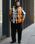 Big & Tall Geometric Business Casual Jeans for big men view 1