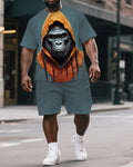 Big & Tall Streetwear Hoodie for big men view 1