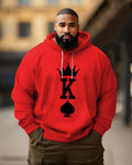 Big & Tall Graphic Hoodie for big men