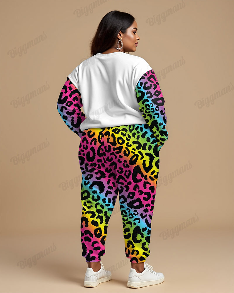 Big & Tall Graphic Two-piece Set for big men view 2