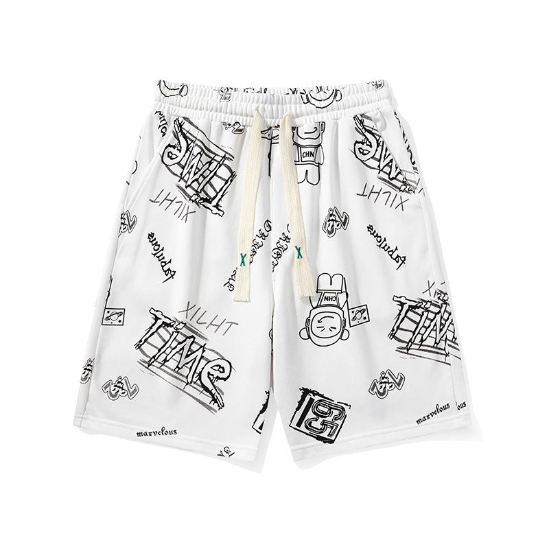 Big & Tall Streetwear Athletic Shorts for big men view 1