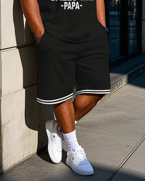 Big & Tall Athletic Two-piece Set for big men view 3