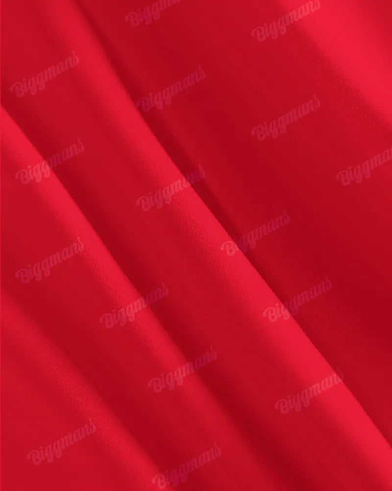 Big & Tall Red Graphic Long Sleeve Shirt for big men view 4