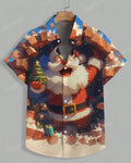 Big & Tall Graphic Short Sleeve Shirt for big men view 2