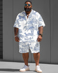 Big & Tall Graphic Streetwear Jeans for big men view 1