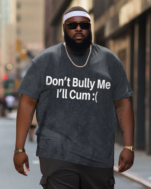 Big & Tall Washed Athletic T-Shirt for big men