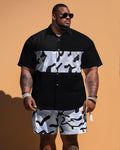 Big & Tall Graphic Camouflage Jeans for big men view 1