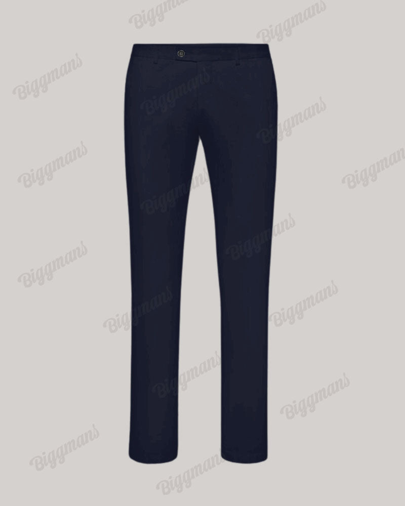 Big & Tall Solid Color Two-piece Set for big men view 7