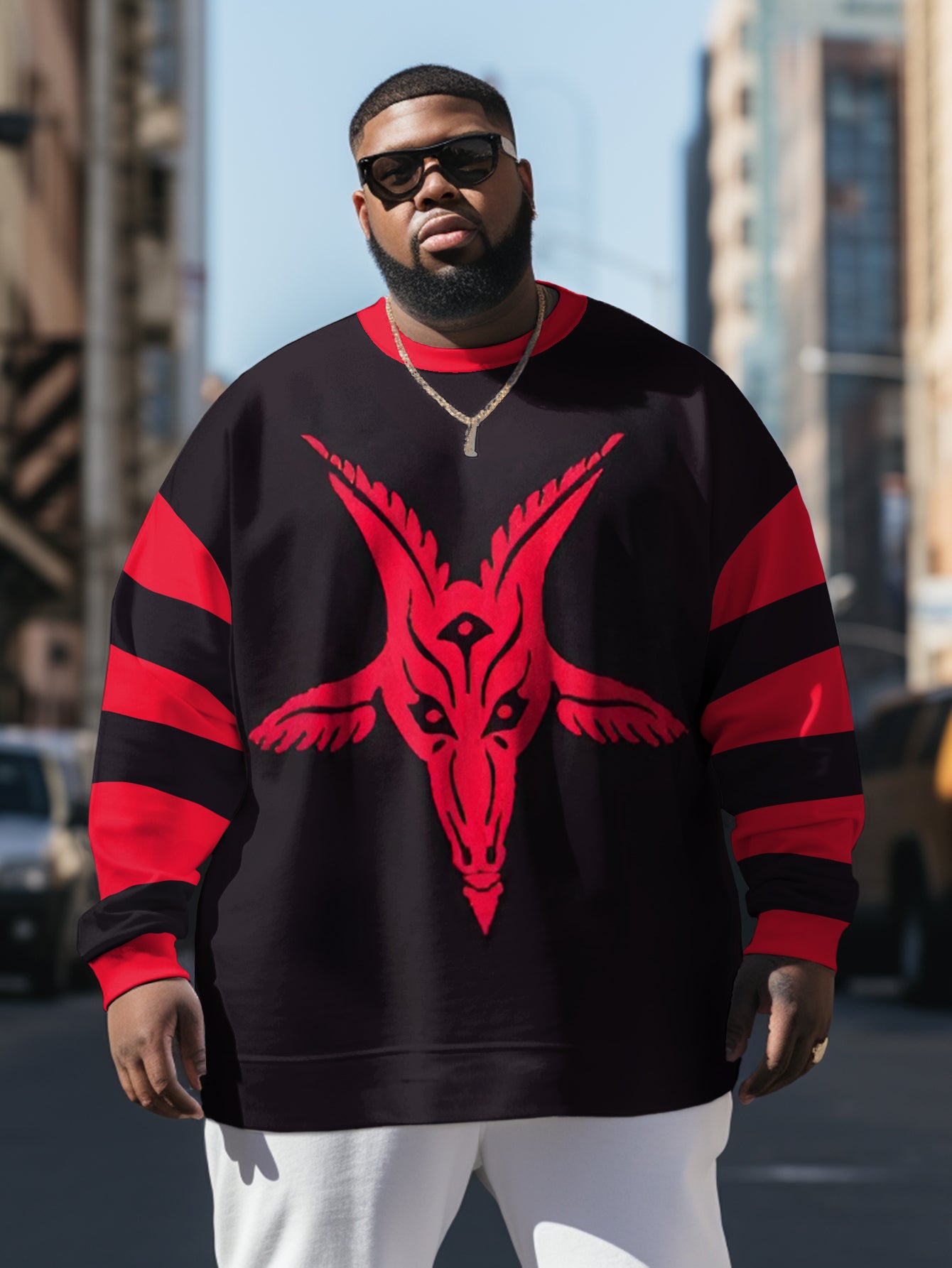 Big & Tall Colorblock Men's Clothing for big men view 2
