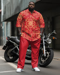 Big & Tall Vintage Two-piece Set for big men view 1