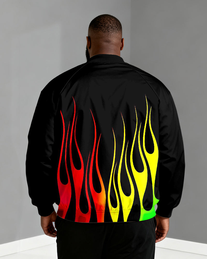 Big & Tall Black Graphic Men's Clothing for big men view 2
