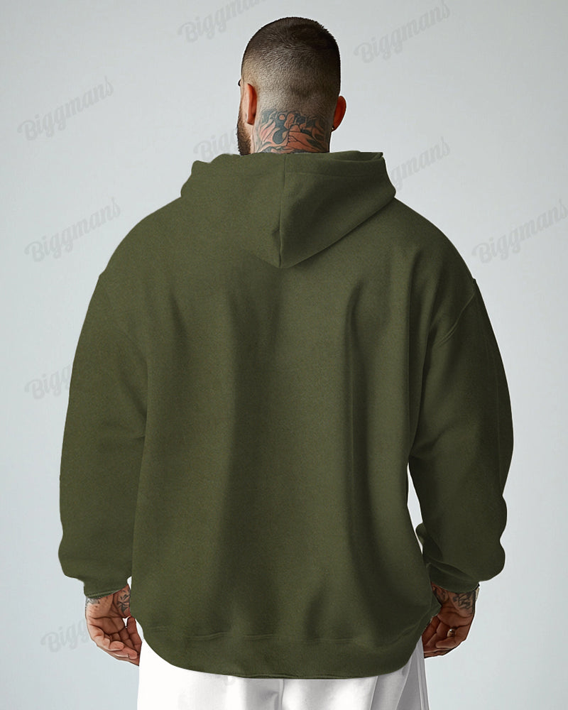 Big & Tall Graphic Hoodie Sweatpants Set for big men view 6