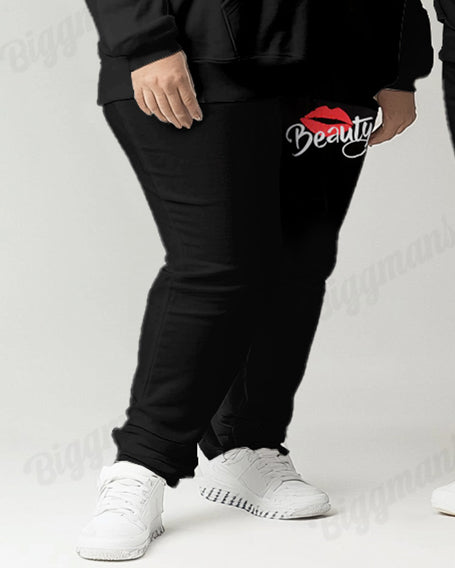 Big & Tall Graphic Hoodie for big men view 4