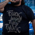 Big & Tall Graphic Streetwear T-Shirt for big men view 2