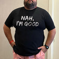 Big & Tall Graphic Streetwear T-Shirt for big men view 2