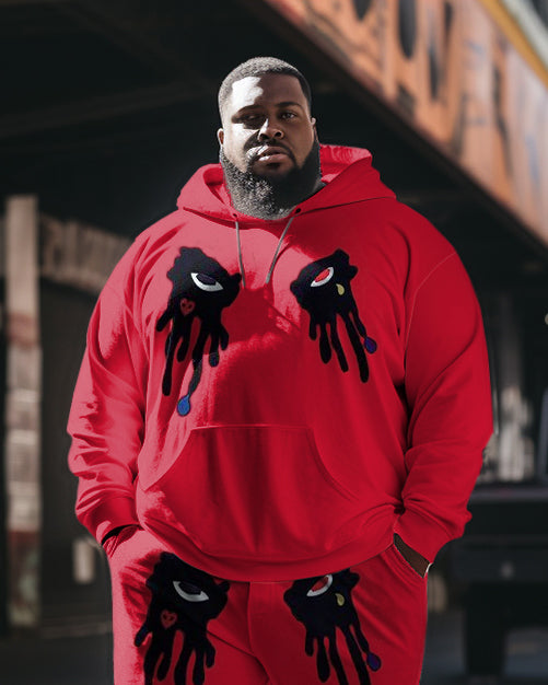 Big & Tall Streetwear Hoodie for big men view 2