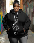 Big & Tall Graphic Hoodie for big men