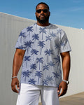 Big & Tall Hawaiian Gradient T-Shirt for big men