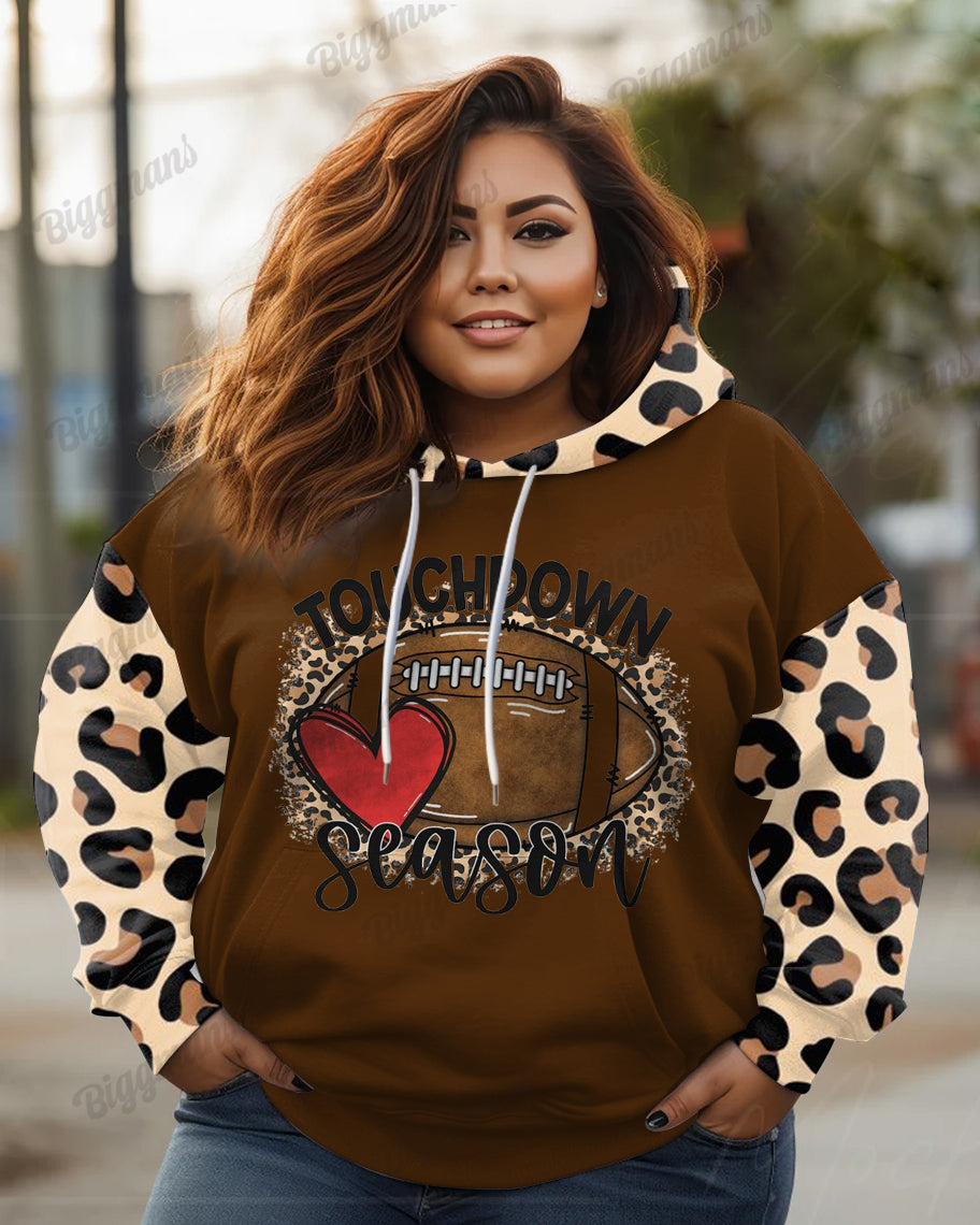 Big & Tall Graphic Hoodie for big men