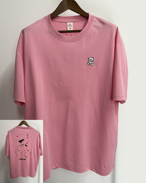 Big & Tall Striped Streetwear T-Shirt for big men view 1