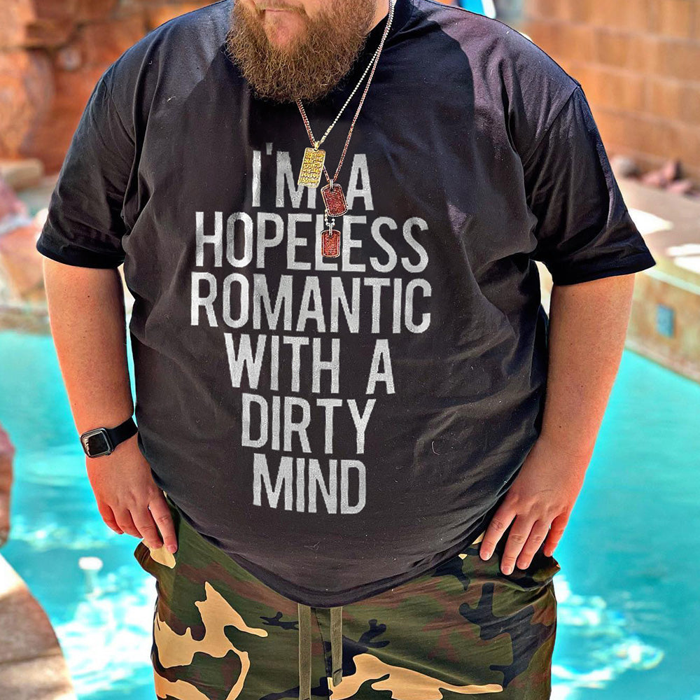 Big & Tall Graphic Streetwear T-Shirt for big men view 2